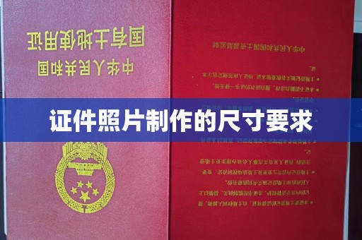 阳信证件照片制作的尺寸要求