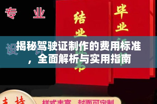 阳信揭秘驾驶证制作的费用标准，全面解析与实用指南