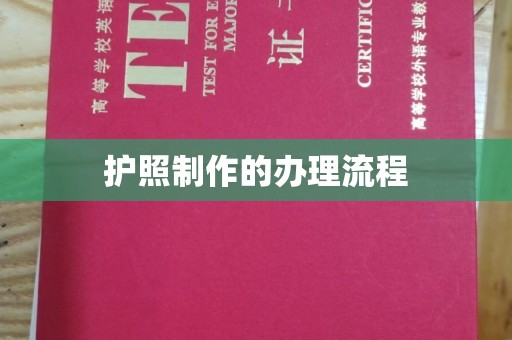 阳信护照制作的办理流程