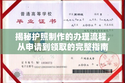 阳信揭秘护照制作的办理流程，从申请到领取的完整指南