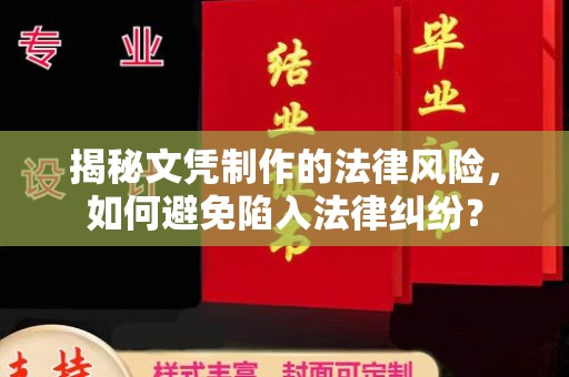 阳信揭秘文凭制作的法律风险，如何避免陷入法律纠纷？
